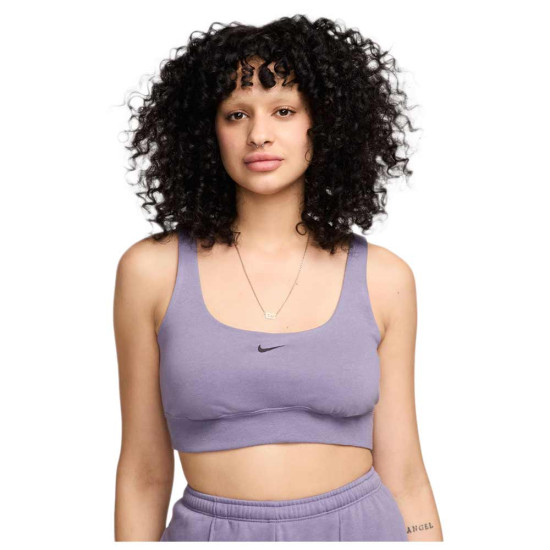 Nike Γυναικεία αμάνικη μπλούζα Sportswear Chill Terry Slim French Terry Cropped Tank Top